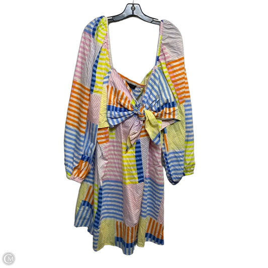 Dress Casual Short By Eloquii In Multi-colored, Size: 4x