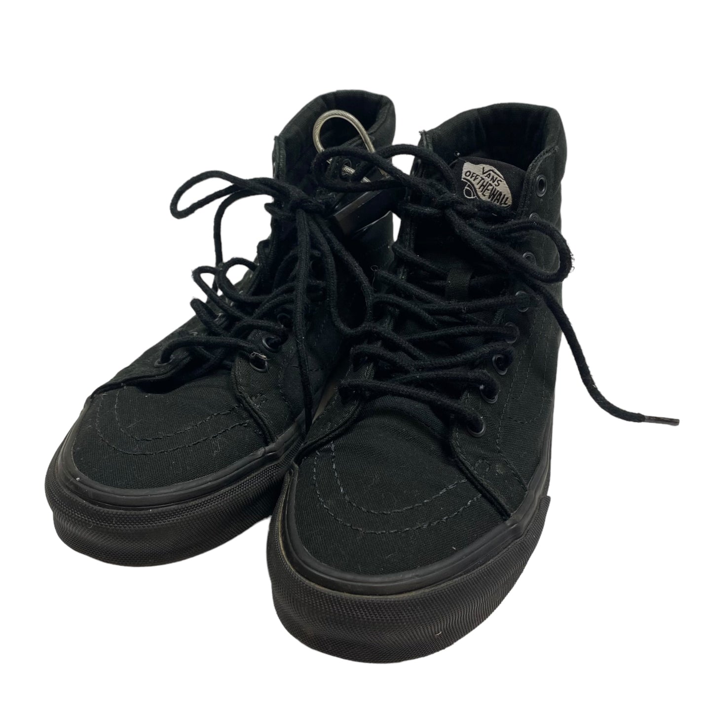 Black Shoes Sneakers Vans, Size 7.5