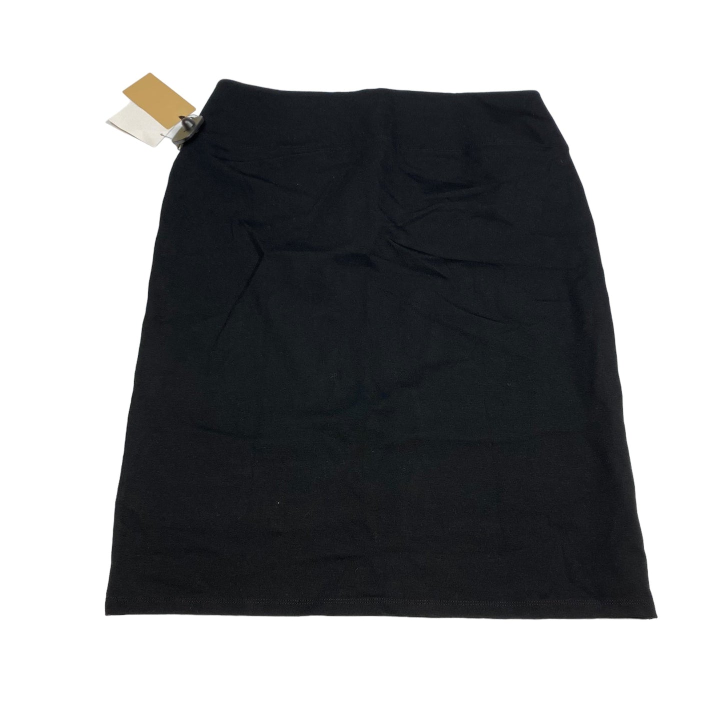 Black Skirt Midi Halogen, Size Xl