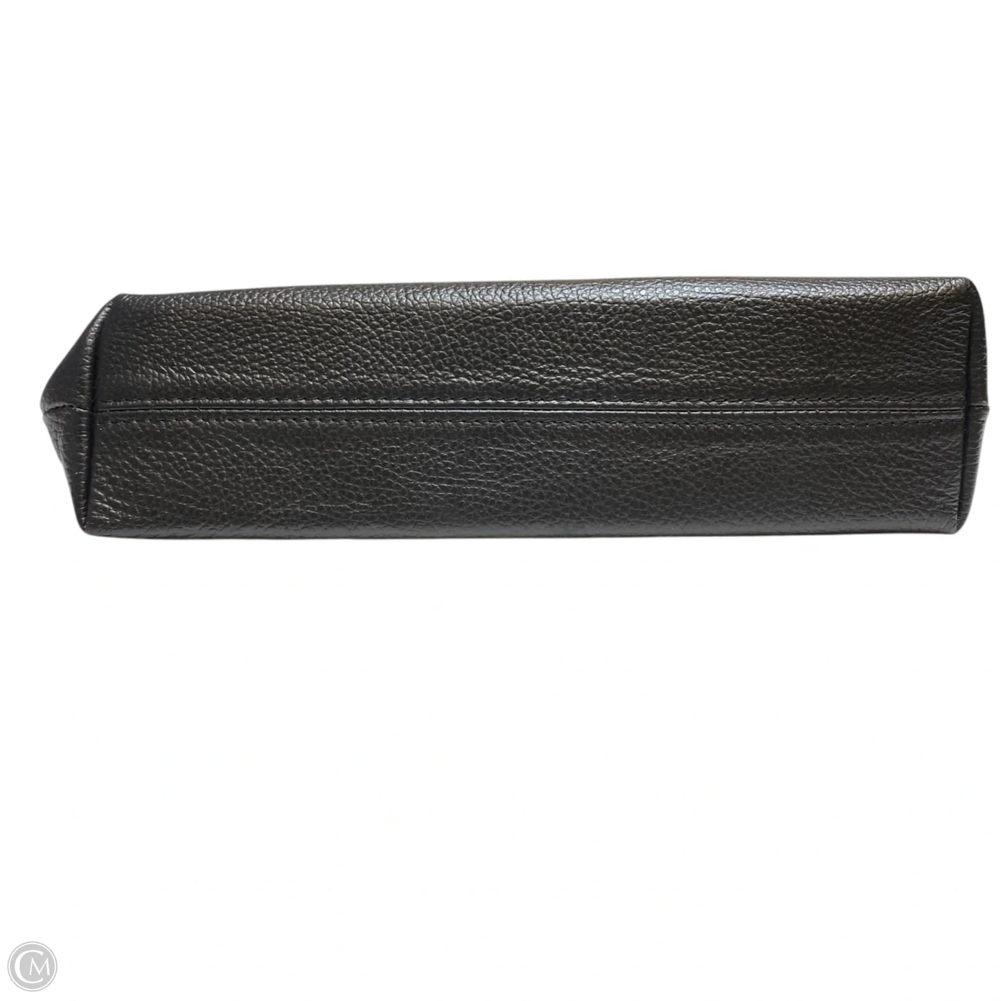 Handbag Leather By Valentina, Size: Small