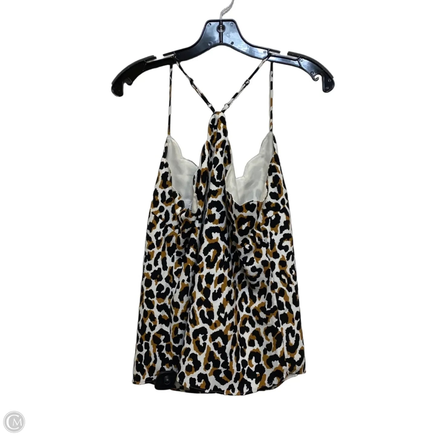 Top Sleeveless By J. Crew In Animal Print, Size: S
