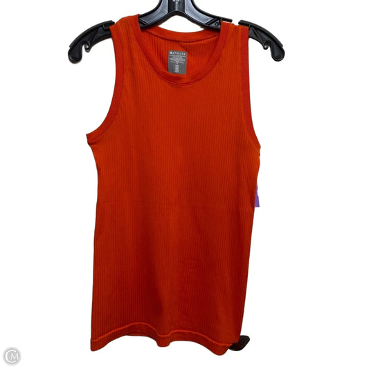 Athletic Tank Top By Athleta In Orange, Size: S