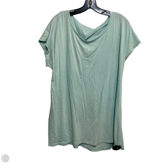 Top Short Sleeve By J. Jill In Green, Size: L