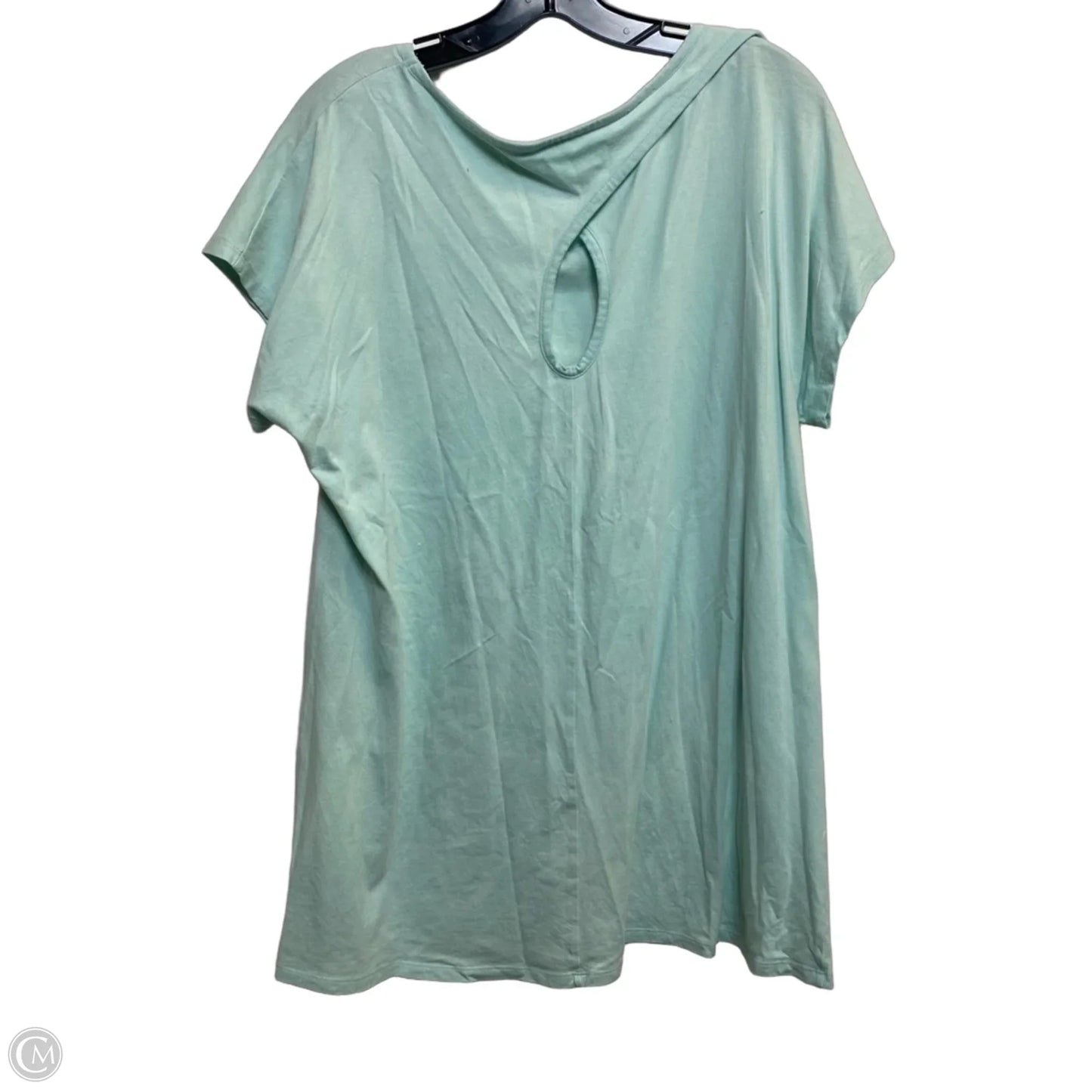 Top Short Sleeve By J. Jill In Green, Size: L