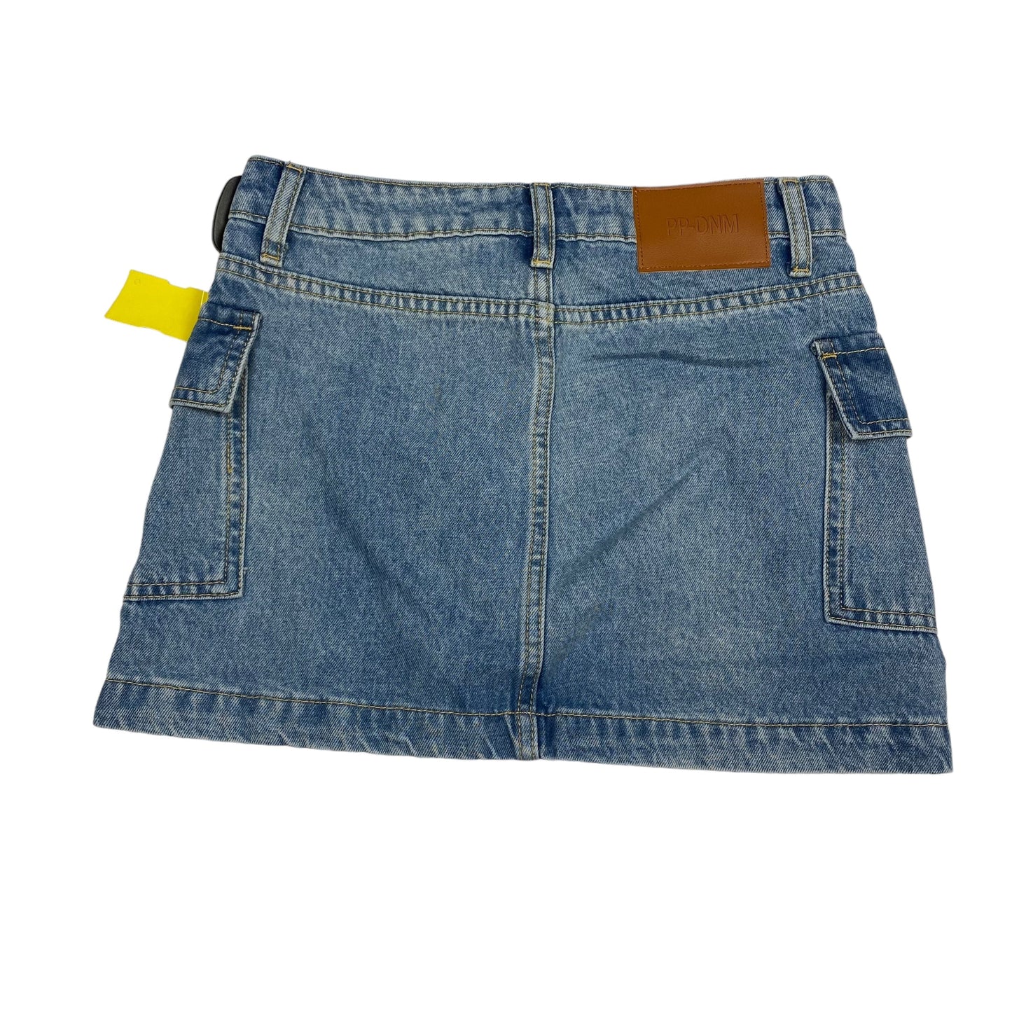 Blue Denim Skirt Mini & Short Princess Polly, Size Xs