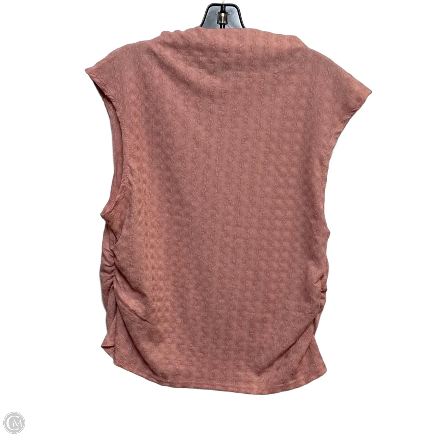 Top Sleeveless By Love J In Pink, Size: 1x