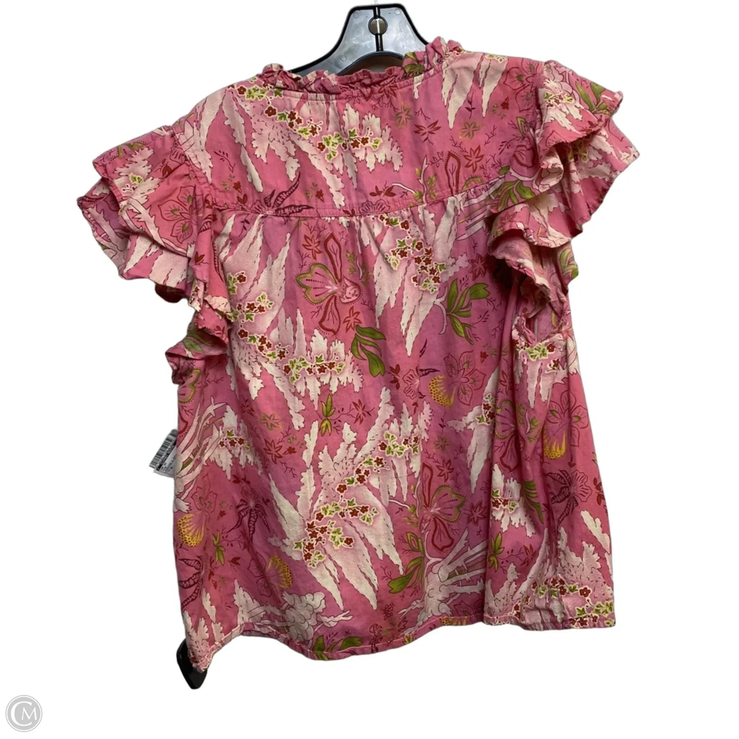 Top Short Sleeve By Jennifer & Grace In Pink, Size: Xl