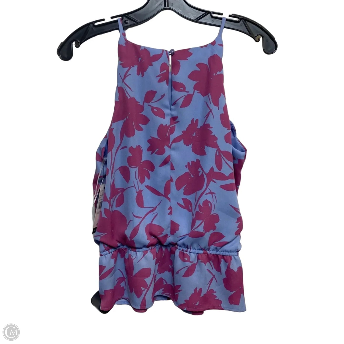 Top Sleeveless By A Byer In Blue & Pink, Size: S