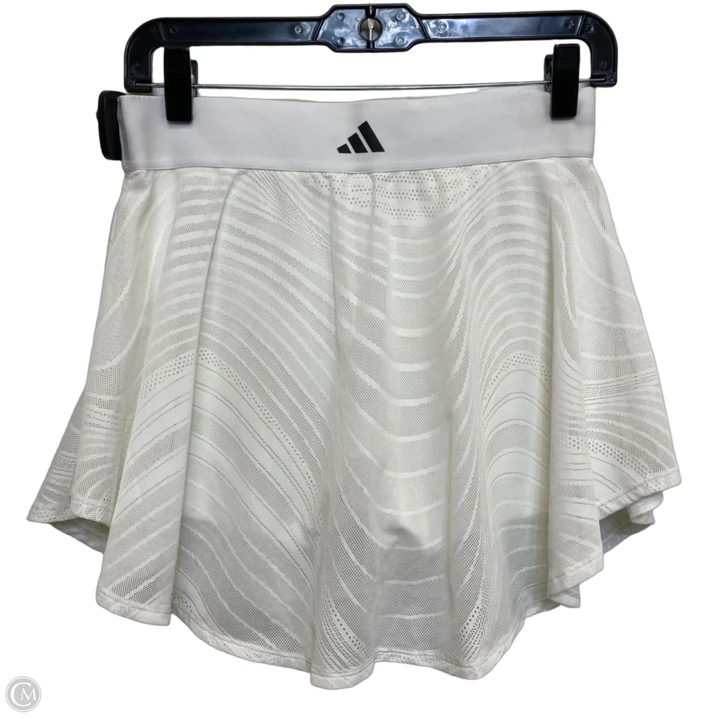 Athletic Skort By Adidas In White, Size: S