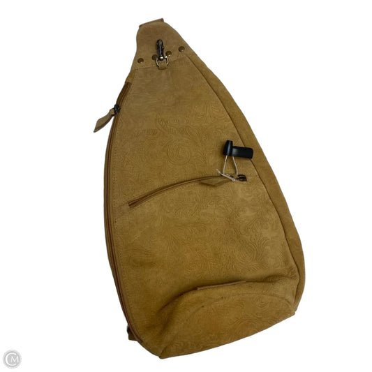 Backpack Leather By Myra, Size: Small