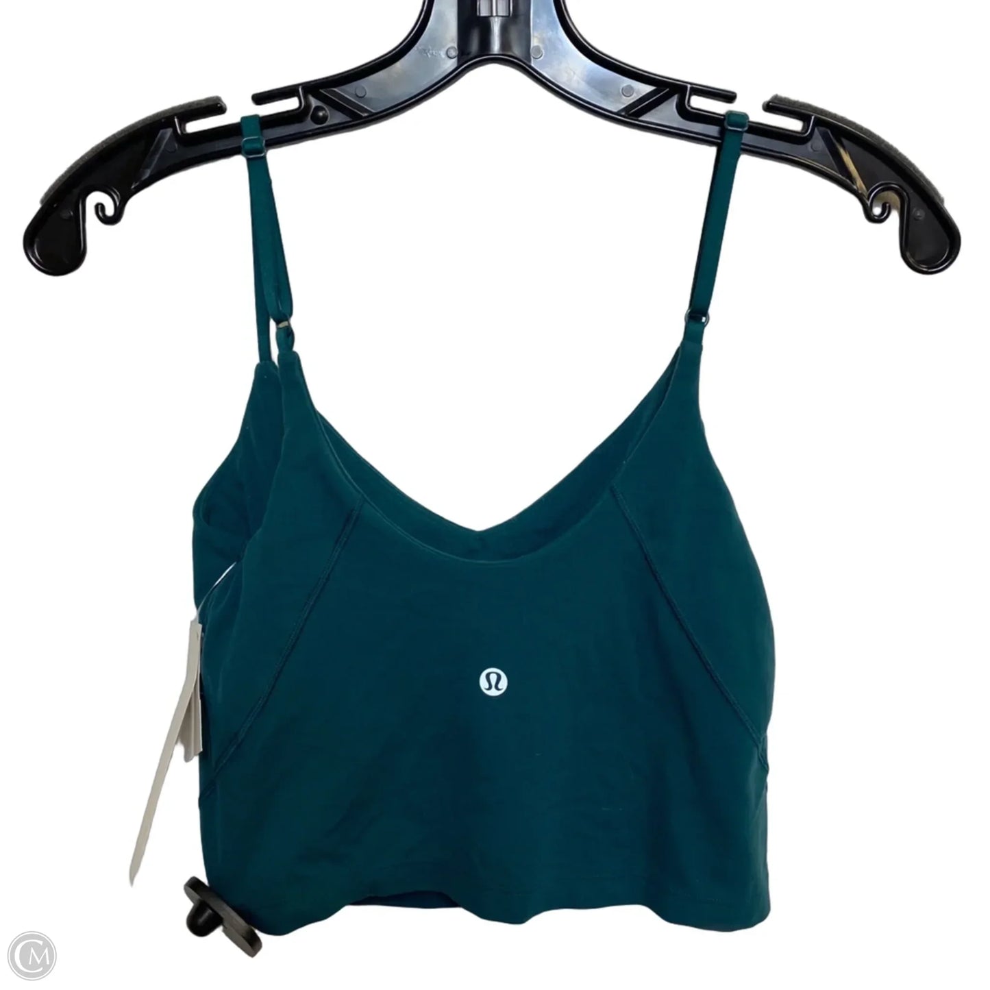 Athletic Tank Top Designer By Lululemon In Green, Size: S