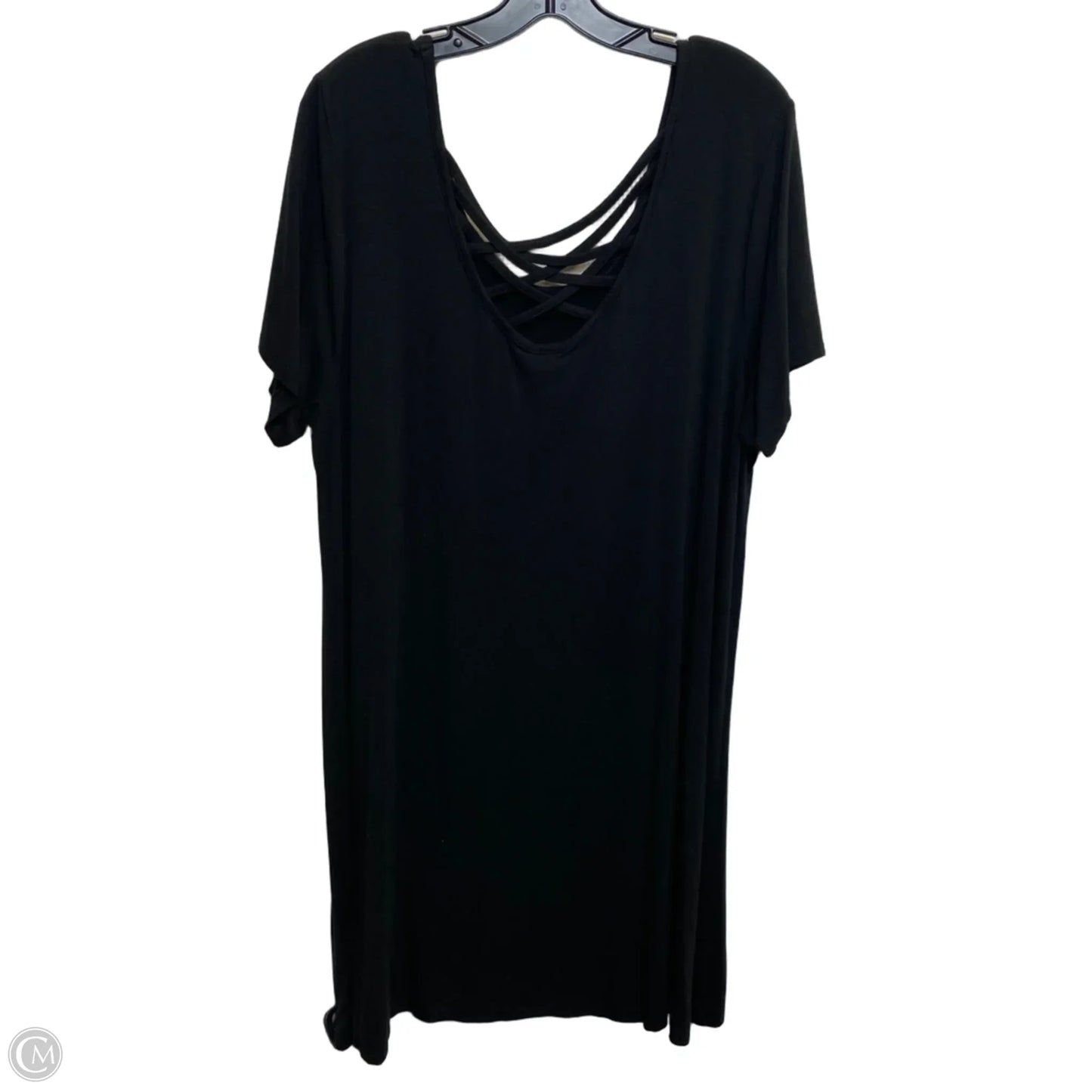 Dress Casual Short By Terra & Sky In Black, Size: 1x