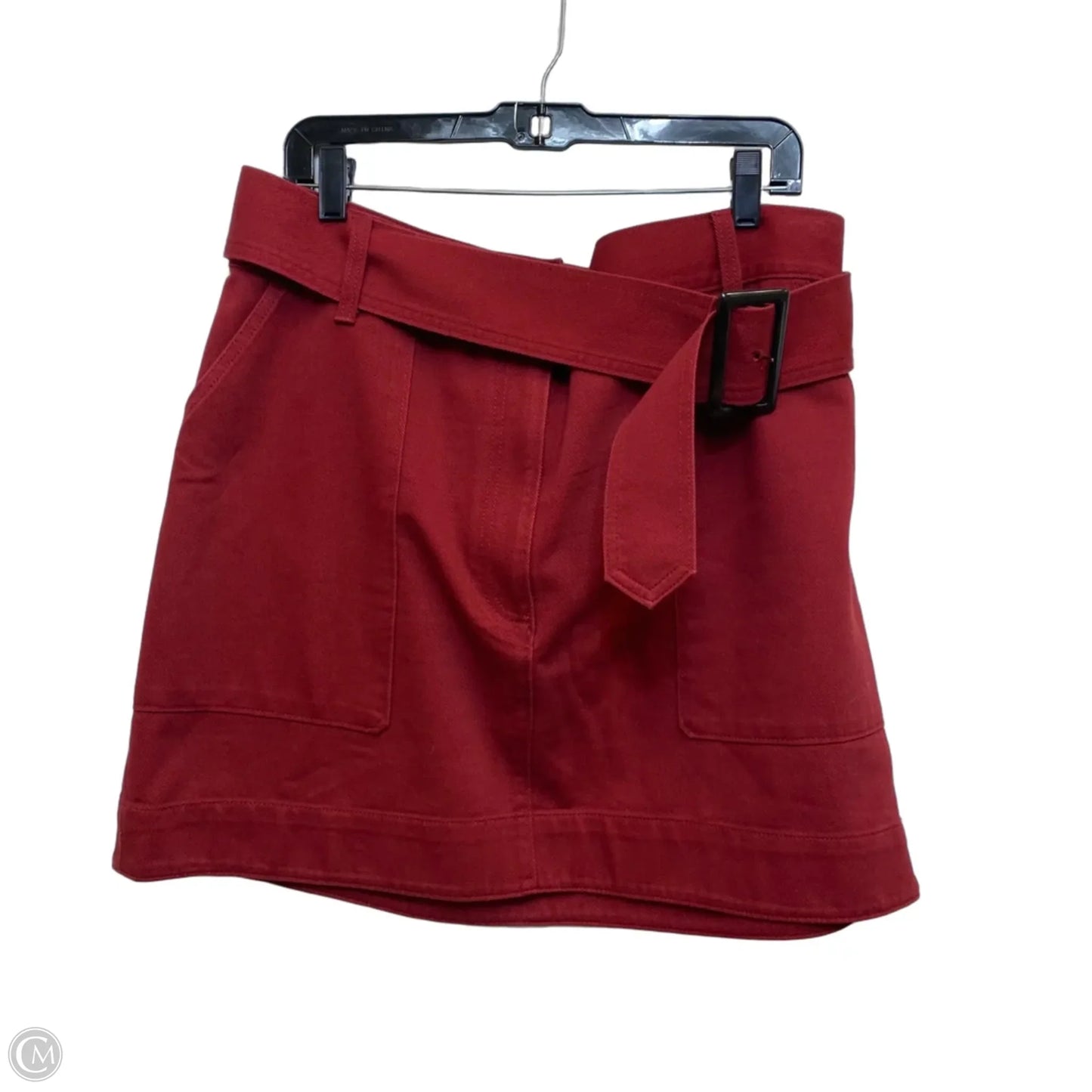 Skirt Mini & Short By Banana Republic In Red, Size: Xl