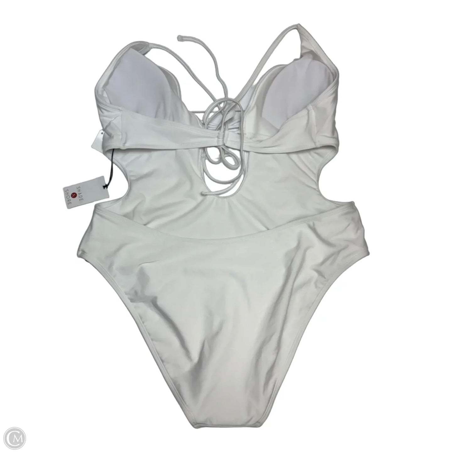 Swimsuit By Shade & Shore In White, Size: Xl