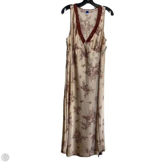 Dress Casual Maxi By Old Navy In Pink & Red, Size: L