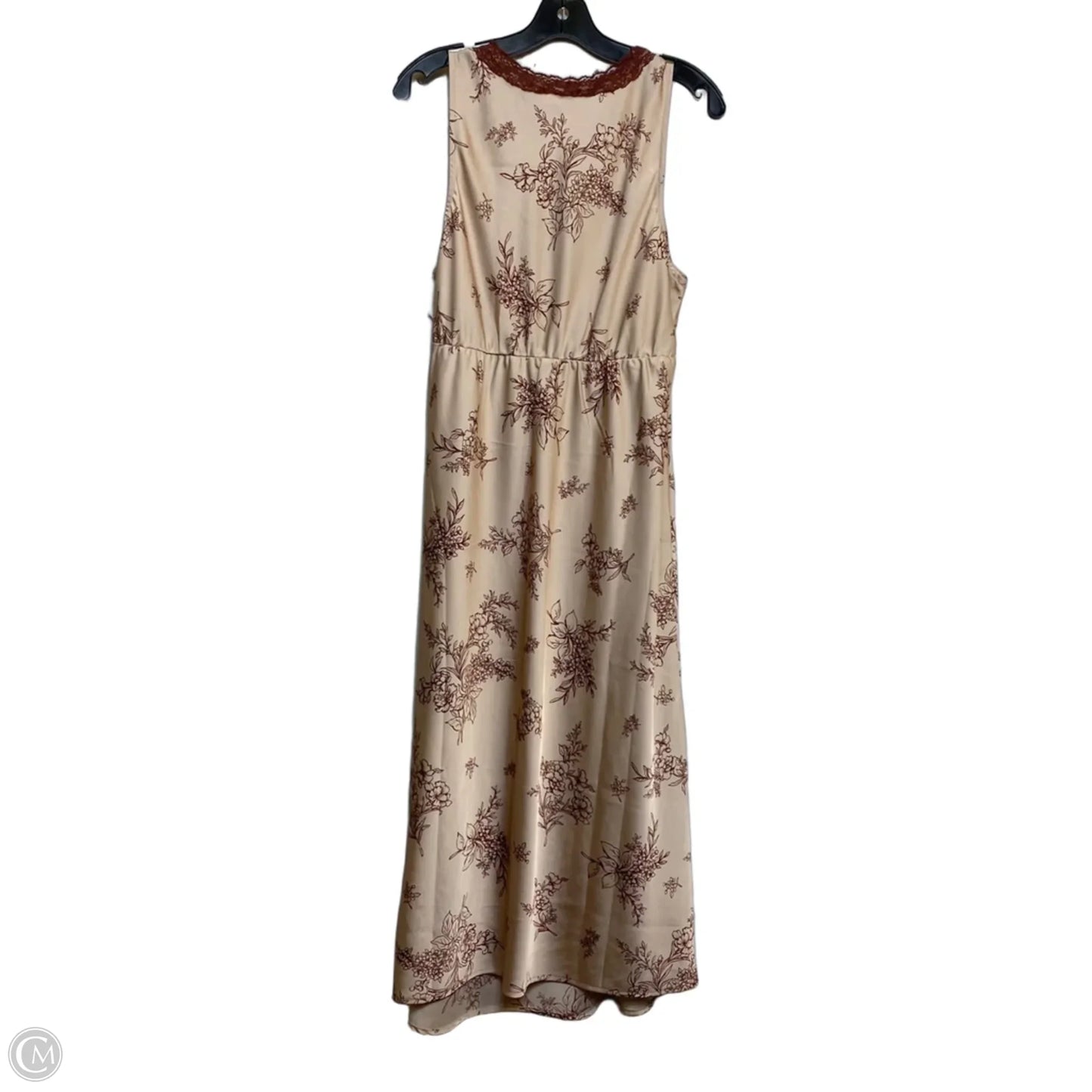 Dress Casual Maxi By Old Navy In Pink & Red, Size: L