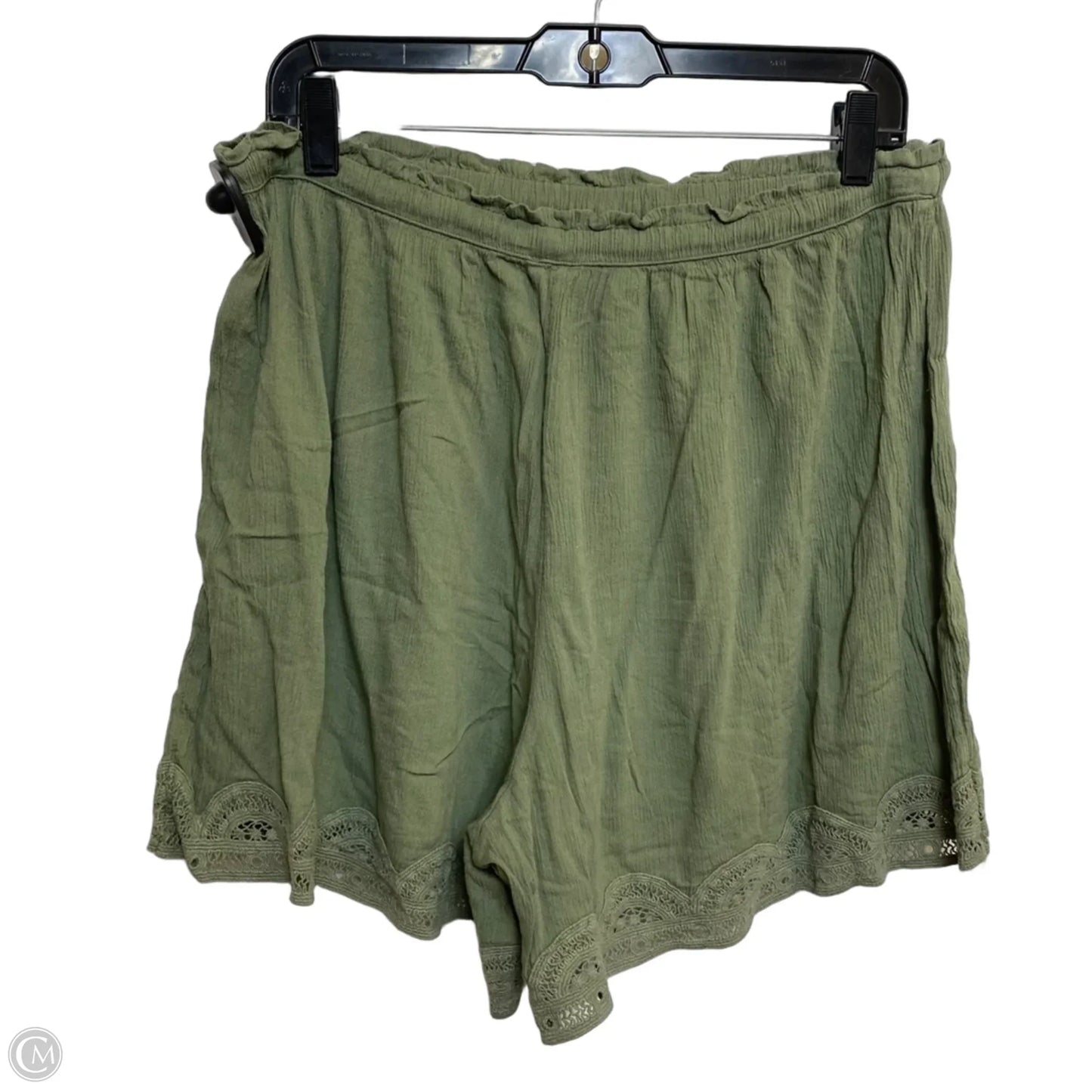 Shorts By Aerie In Green, Size: L