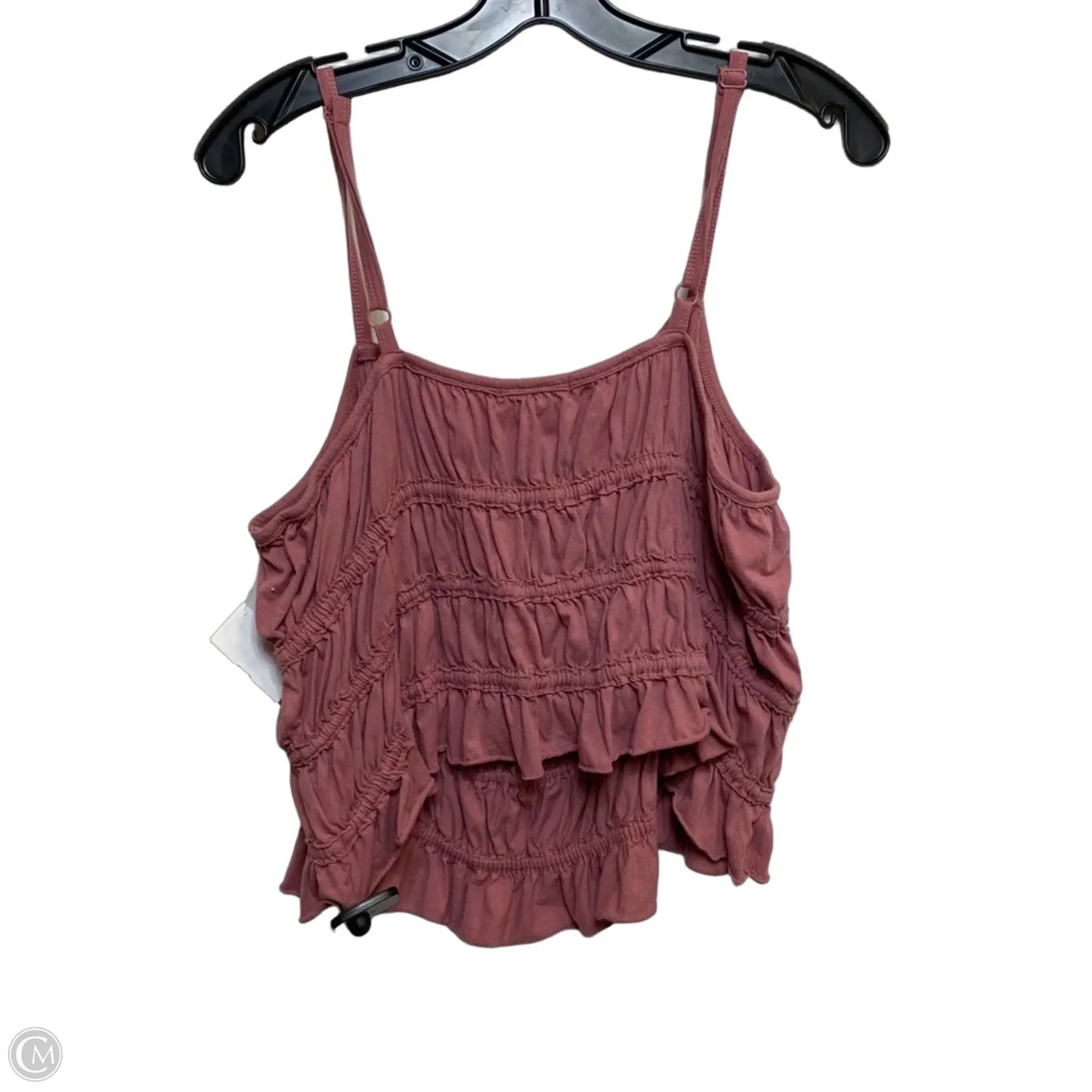 Top Sleeveless By Torrid In Pink, Size: 1x