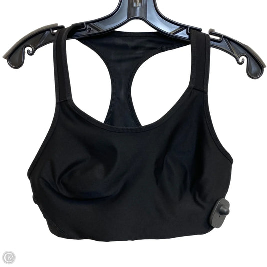 Athletic Bra By Avia In Black, Size: L