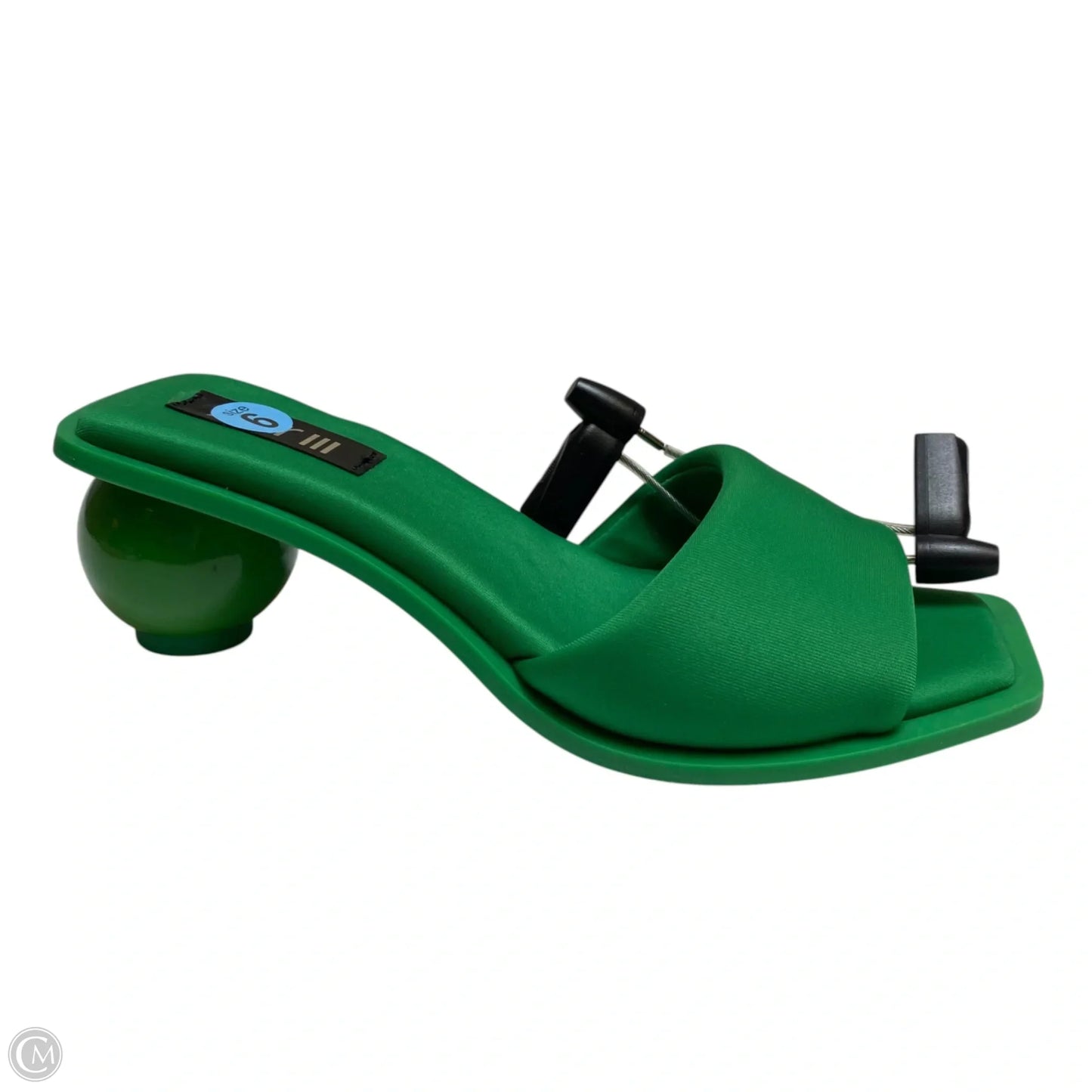 Sandals Heels Kitten By Bar Iii In Green, Size: 6