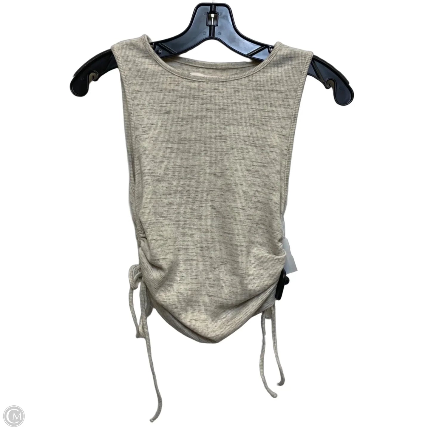 Top Sleeveless By Kittenish In Beige, Size: M