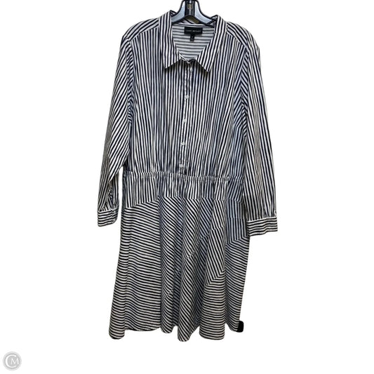 Dress Casual Short By Lane Bryant In Black & White, Size: 3x