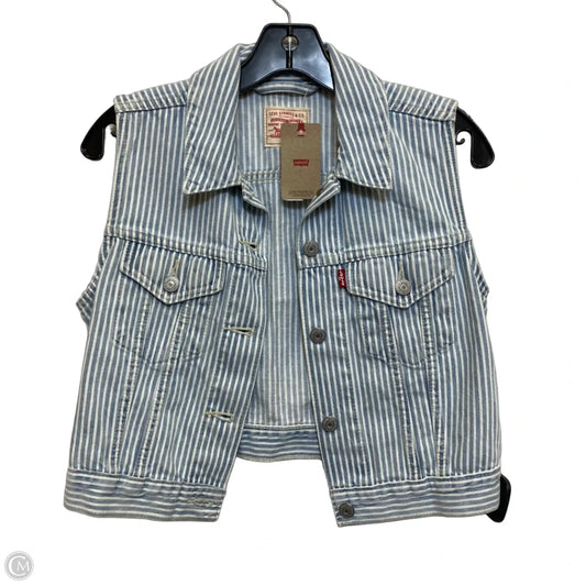 Vest Other By Levis In Blue & White, Size: S