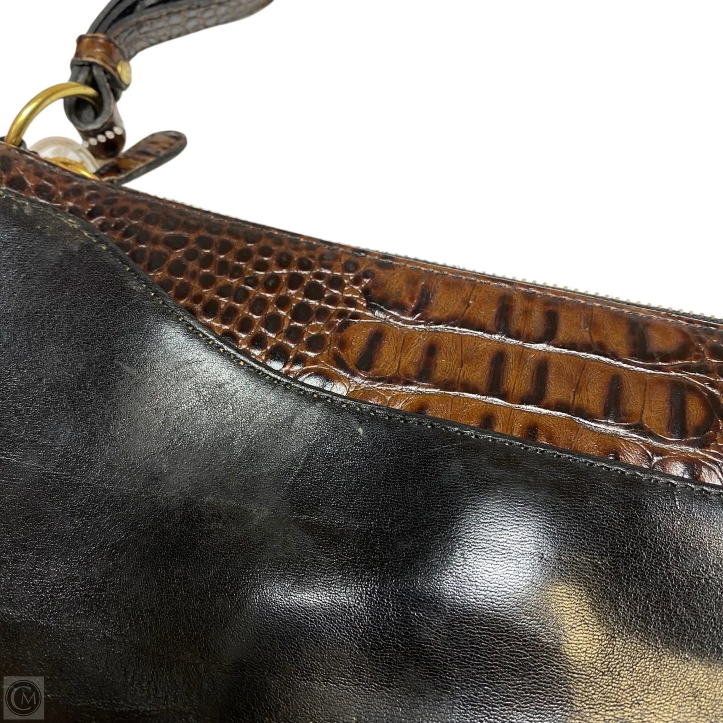 Handbag Designer By Brahmin, Size: Small