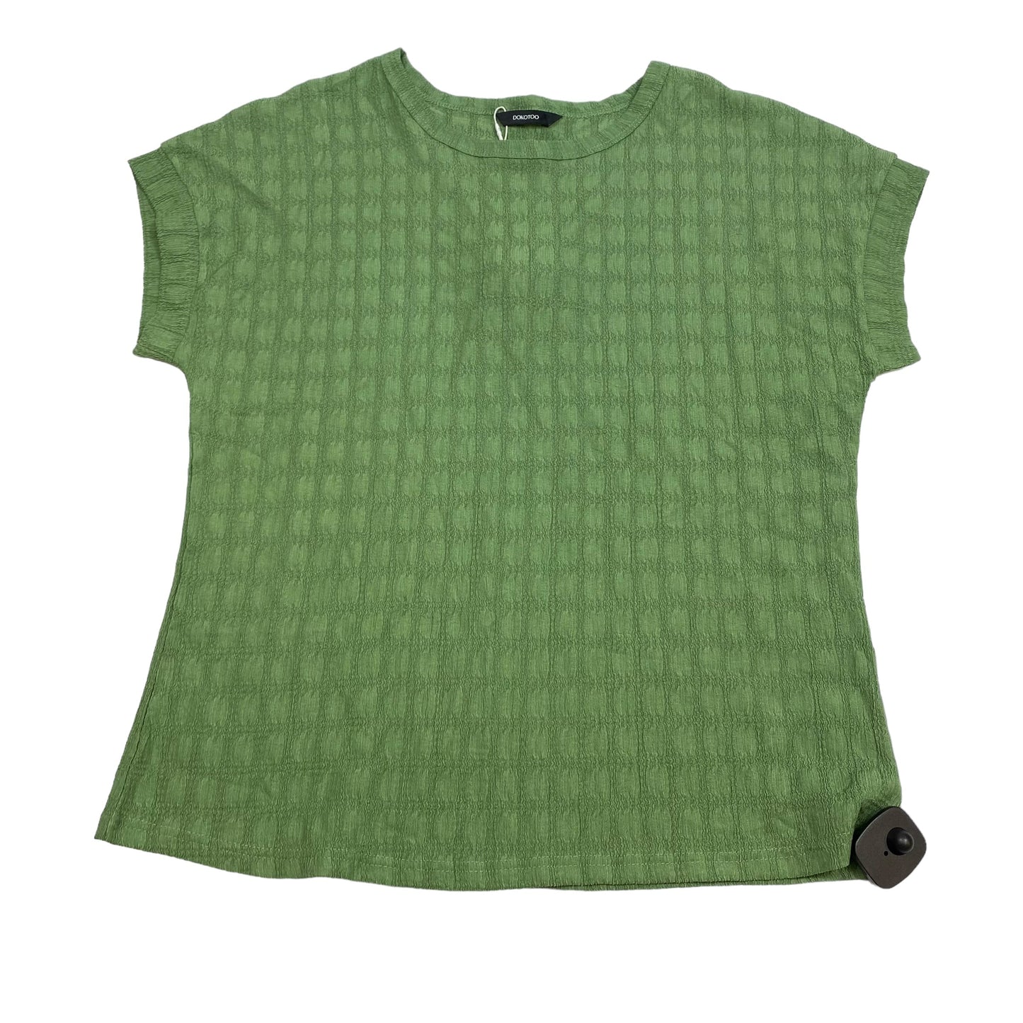 Green Top Short Sleeve Clothes Mentor, Size M