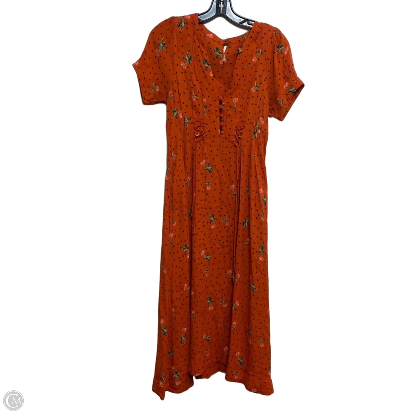 Dress Casual Maxi By Free People In Orange, Size: S