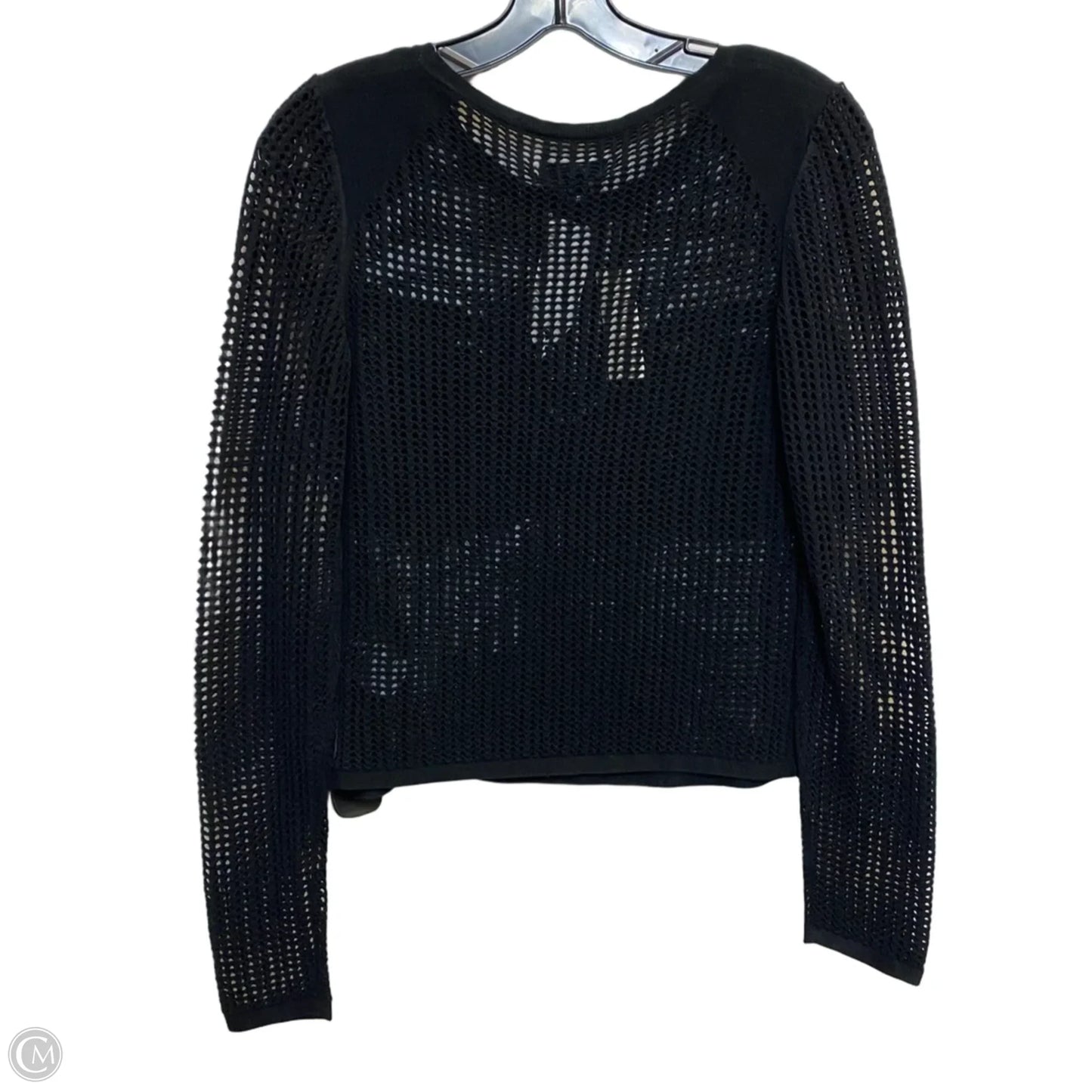 Top Long Sleeve By Maeve In Black, Size: S