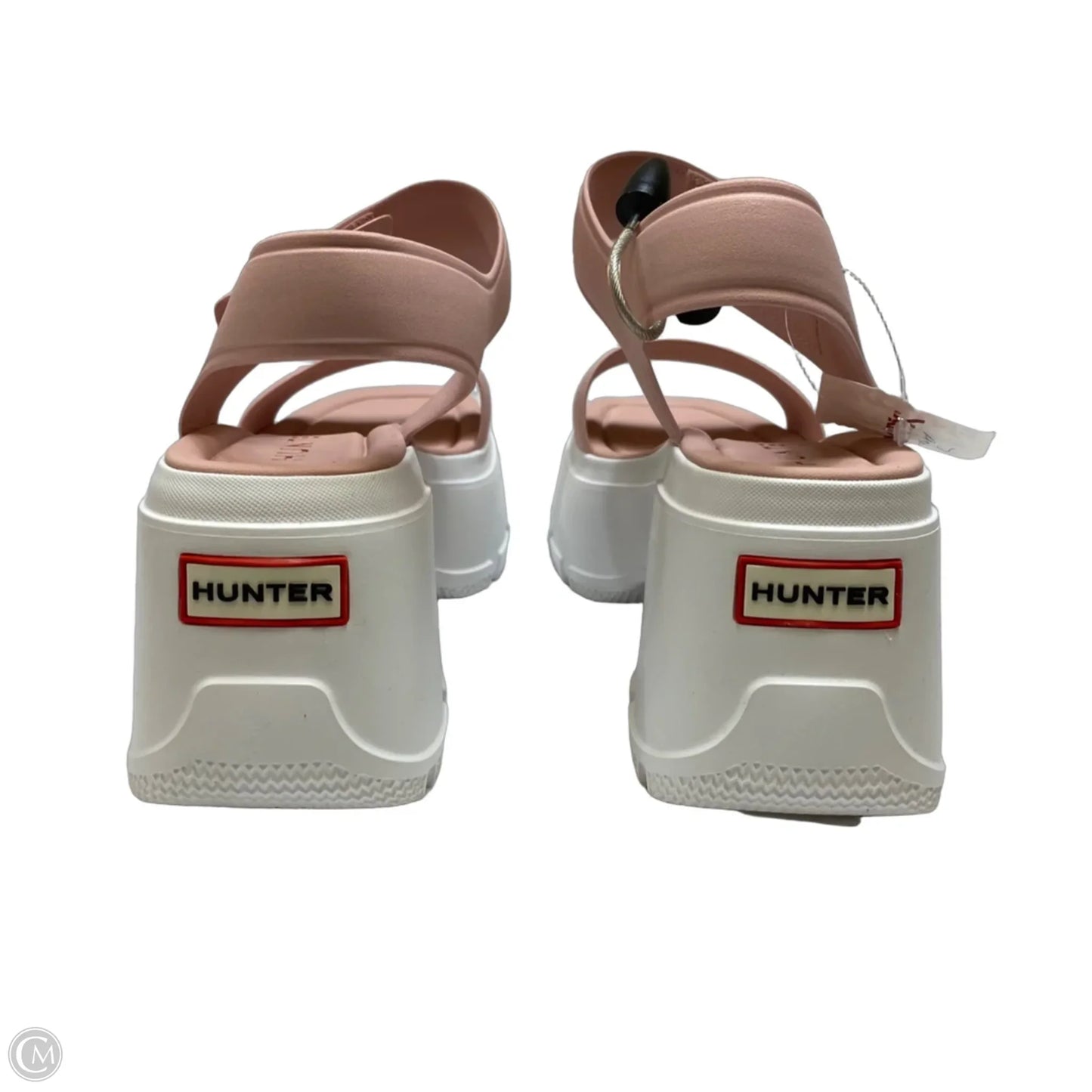 Sandals Designer By Hunter In Pink, Size: 9
