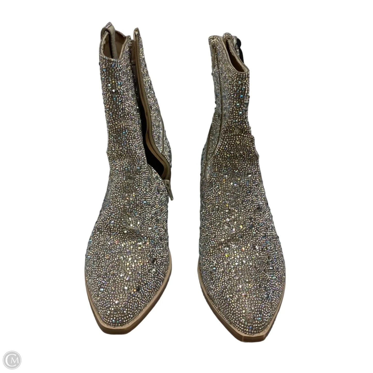 Boots Western By Madden Girl In Silver, Size: 8.5