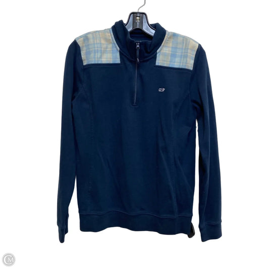 Top Long Sleeve Designer By Vineyard Vines In Navy, Size: S