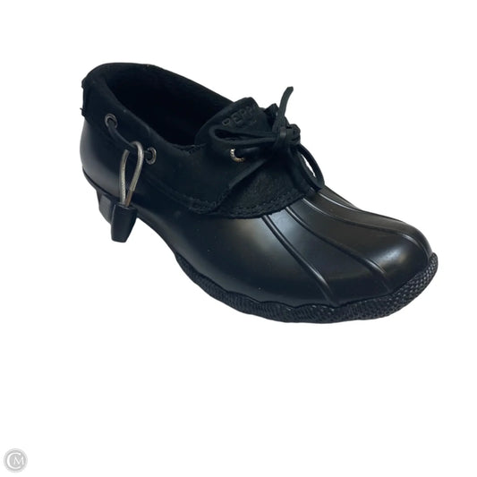 Shoes Flats By Sperry In Black, Size: 7