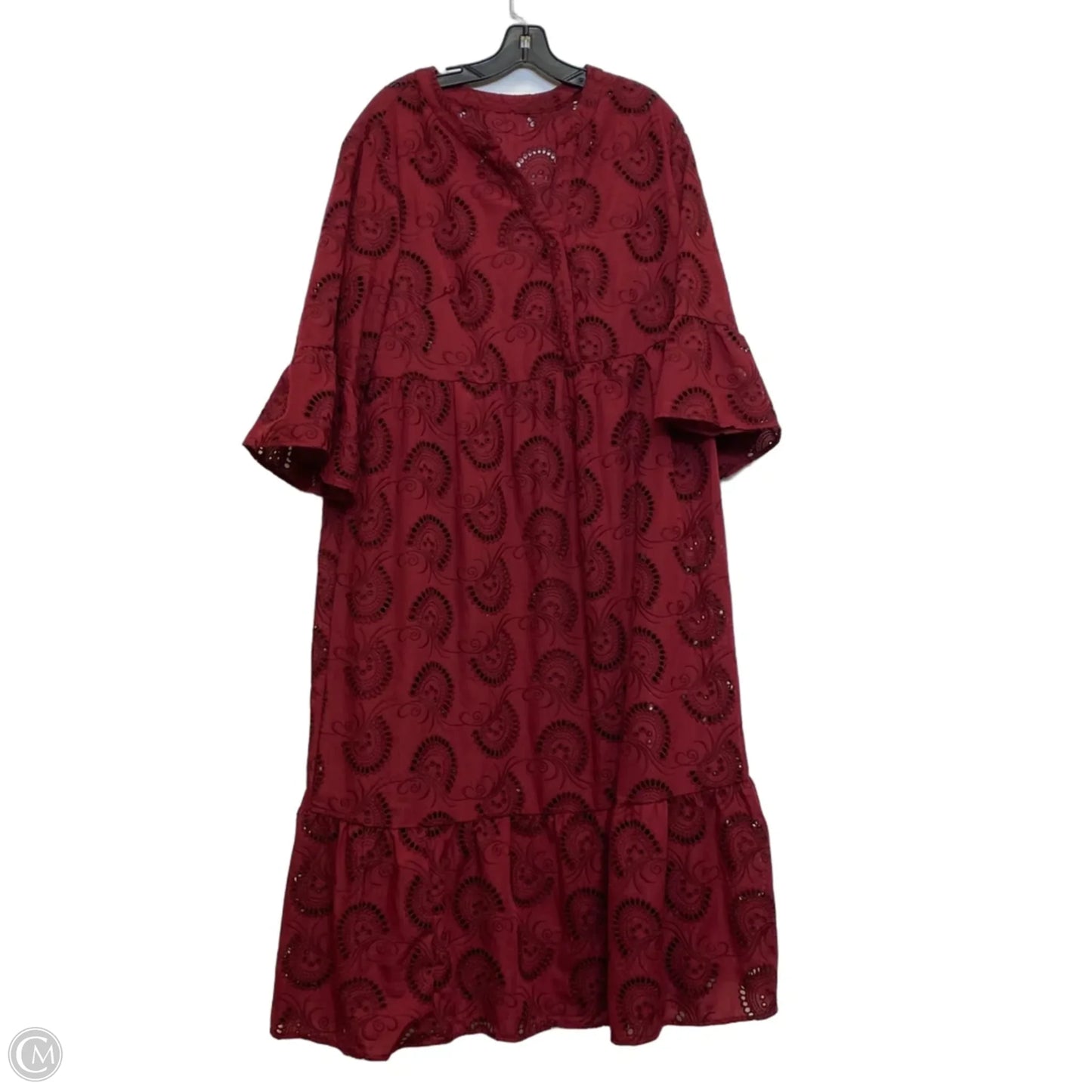 Dress Casual Maxi By Shein In Red, Size: 3x