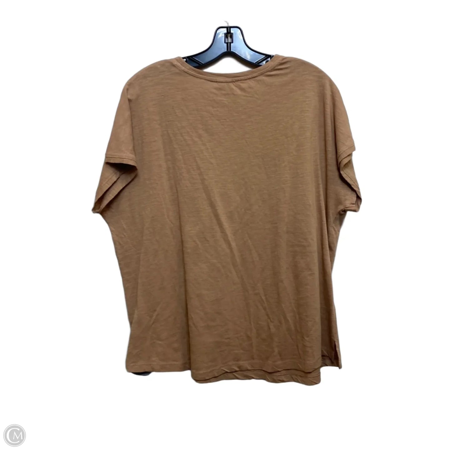 Top Sleeveless By Cato In Brown, Size: L