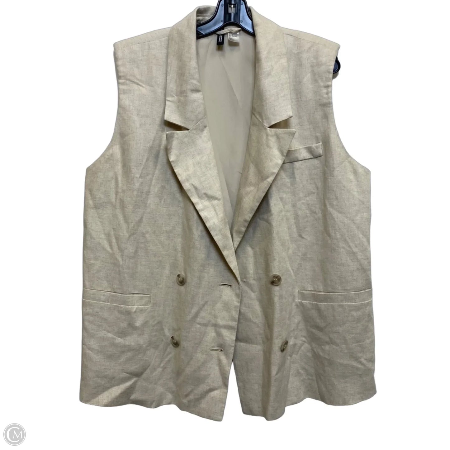 Vest Other By Divided In Tan, Size: L
