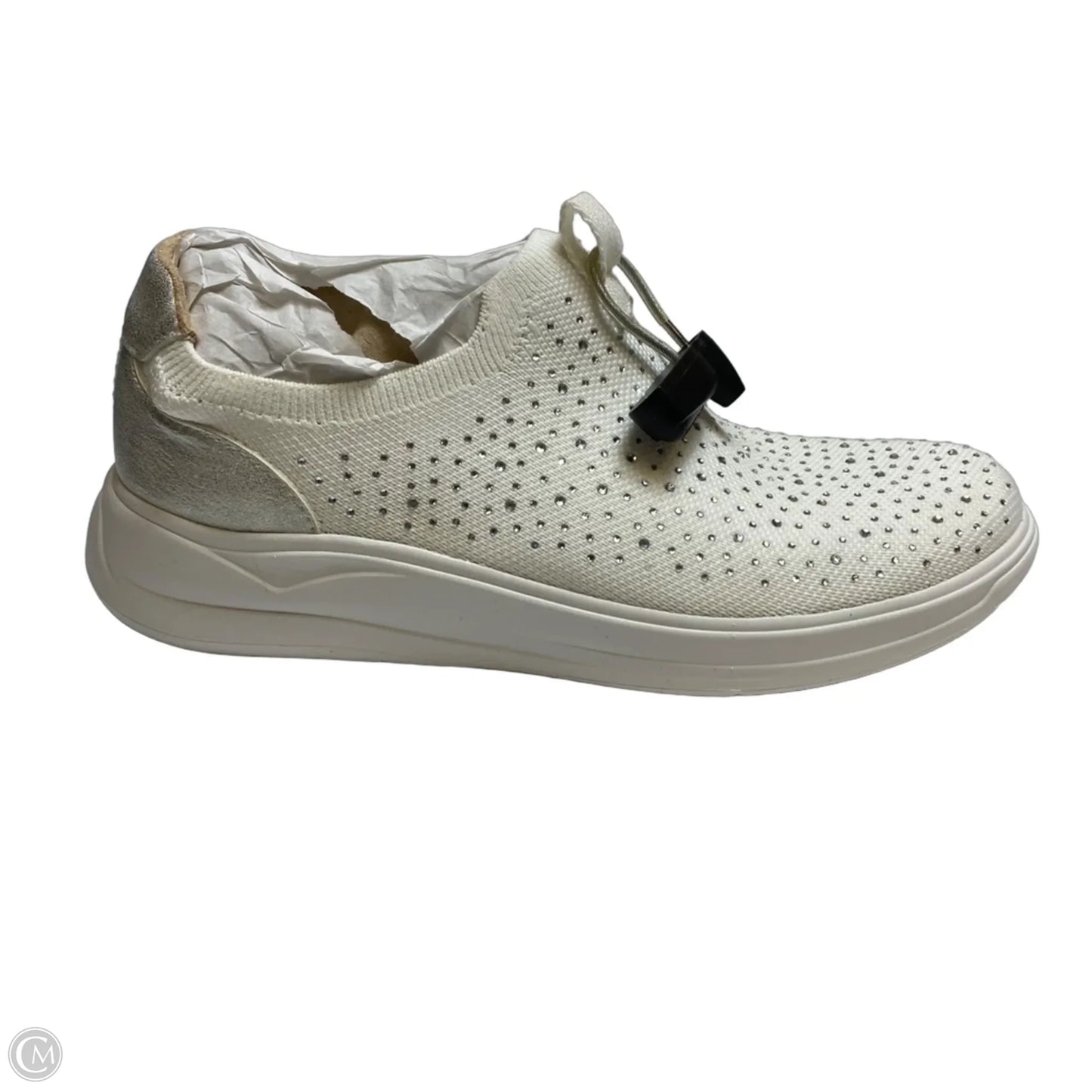 Shoes Sneakers By Bzees In White, Size: 7.5