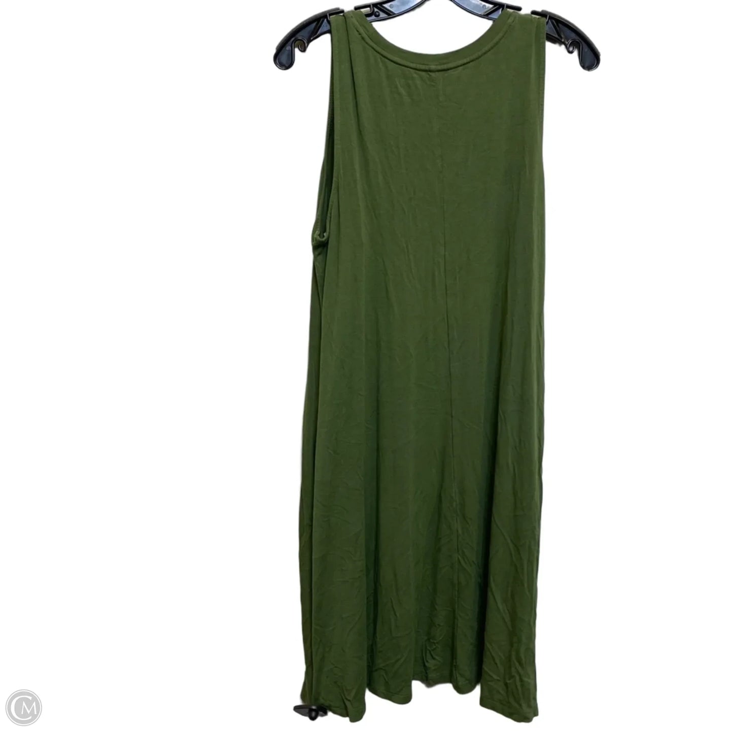 Dress Casual Short By Time And Tru In Green, Size: Xl