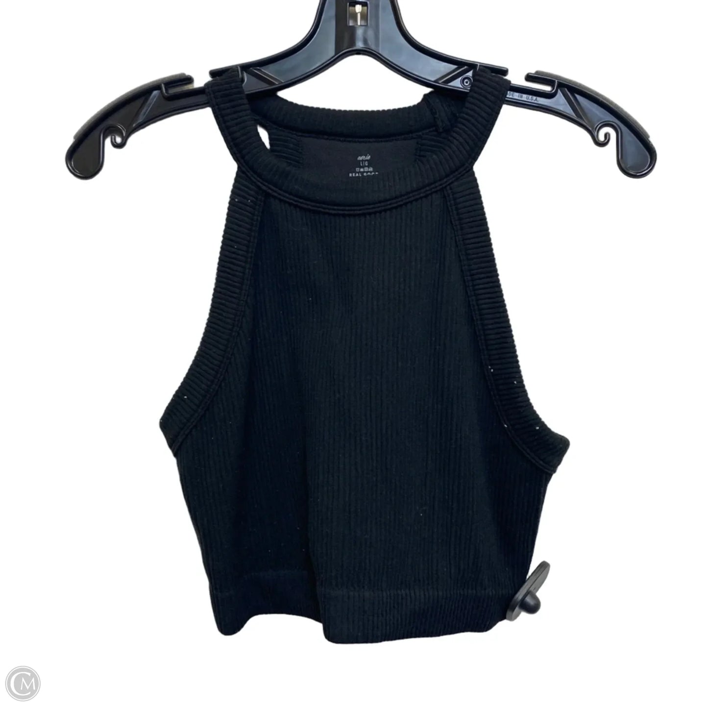 Top Sleeveless By Aerie In Black, Size: L