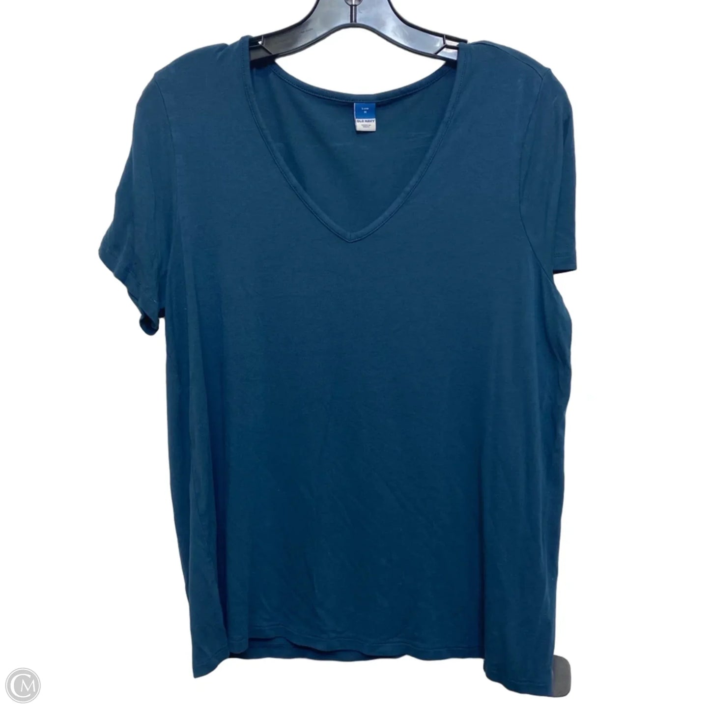 Top Short Sleeve By Old Navy In Green, Size: M