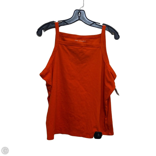 Tank Top By Free Assembly In Orange, Size: Xxl