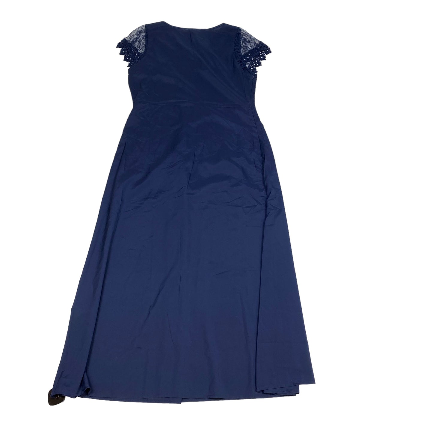 Navy Dress Casual Midi Cme, Size S