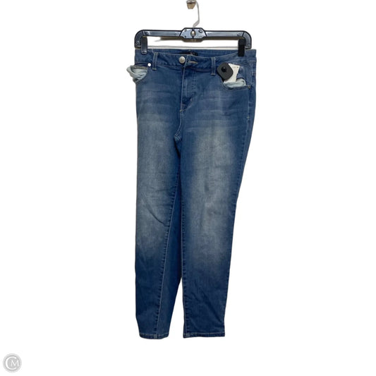 Jeans Skinny By 1822 Denim In Blue Denim, Size: 14