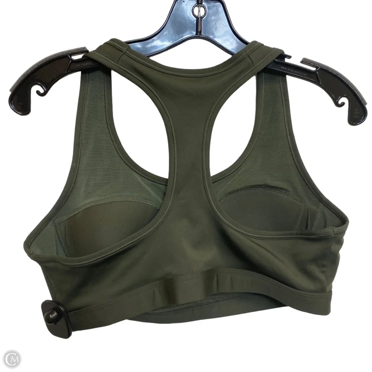 Athletic Bra By Nike Apparel In Green, Size: L