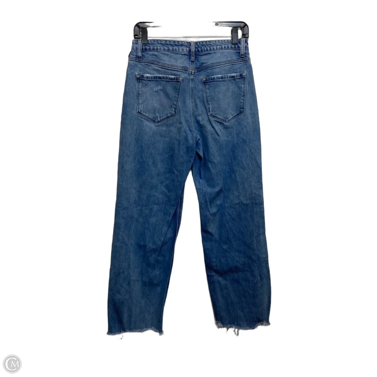 Jeans Straight By Vervet In Blue Denim, Size: 6