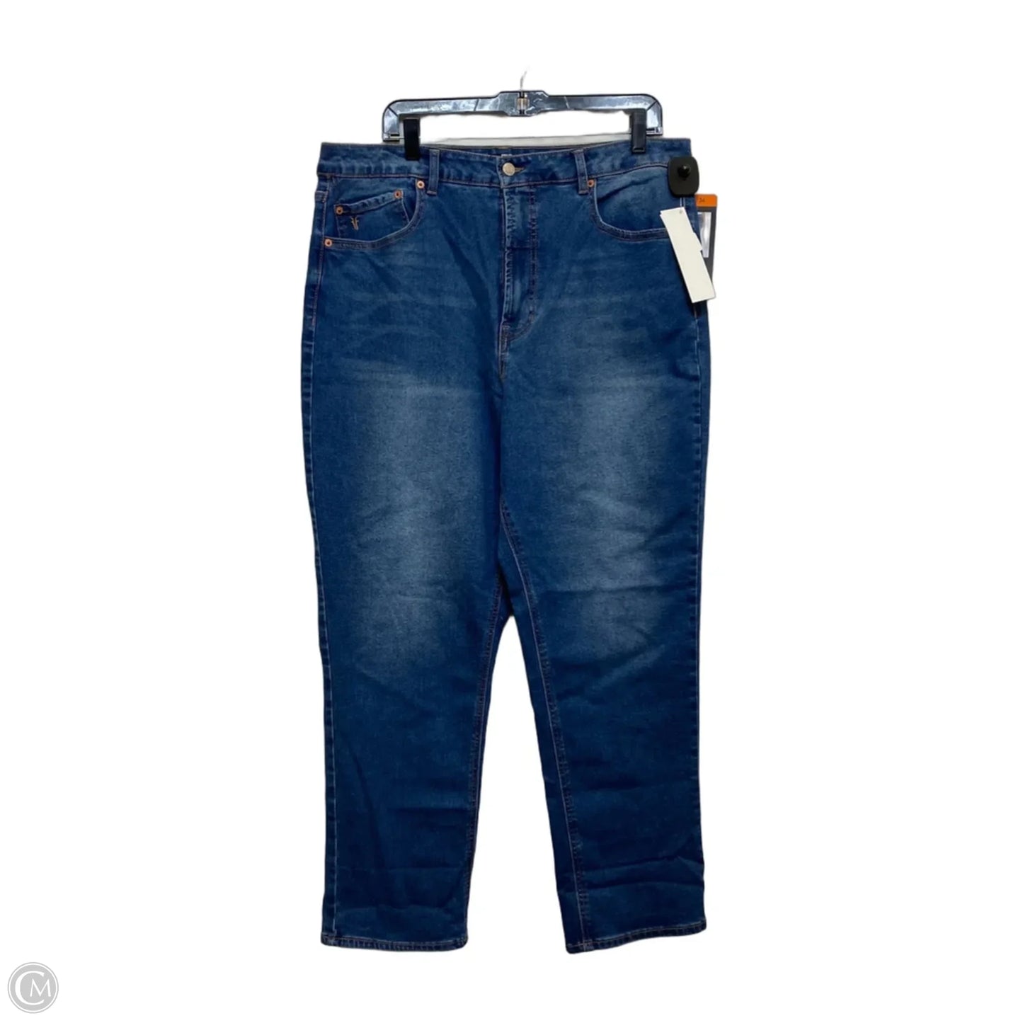 Jeans Designer By Frye In Blue Denim, Size: 16