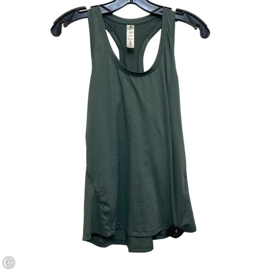 Athletic Tank Top By Yogalicious In Green, Size: Xs