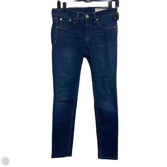 Jeans Designer By Rag And Bone In Blue Denim, Size: 4
